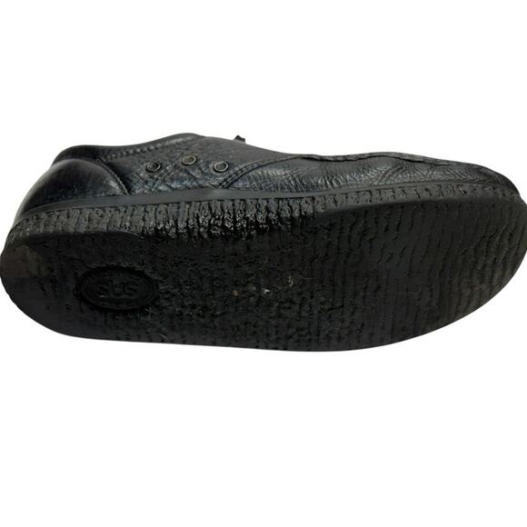 SAS PATHFINDER Handcrafted Black Pebbled Leather Moc Toe Shoes Men's US 12 M - Picture 11 of 12